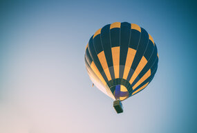 Ride a hot air balloon
