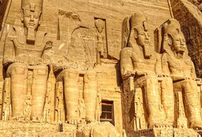 Celebrating Sun Festival at Abu Simbel Temples