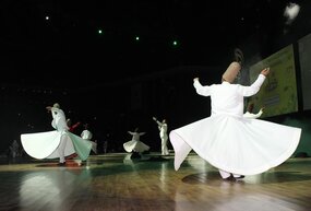 Attend the free Whirling Dervish (Tanoura show)